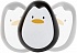 Игрушечный пингвин, деревянный  - миниатюра №1